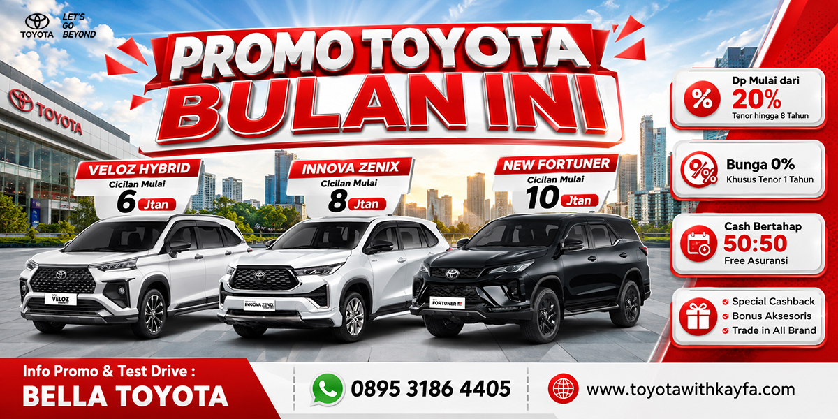 Promo Toyota Terbaru